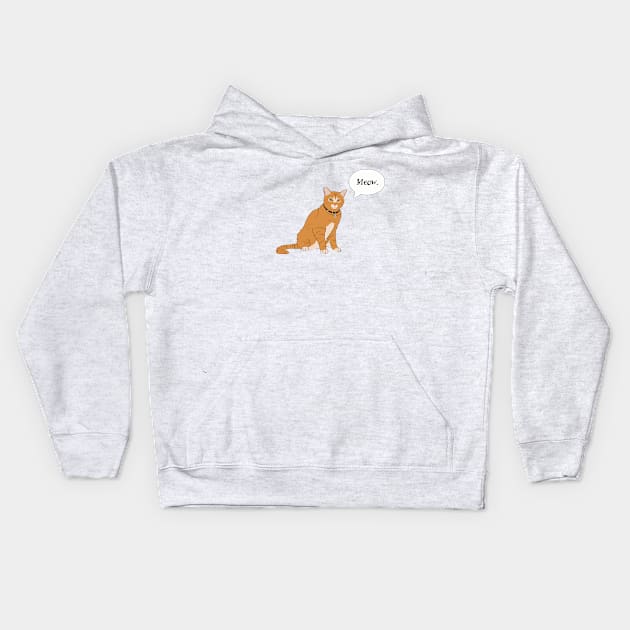 Goose - Good Kitty / Bad Kitty Kids Hoodie by kayability